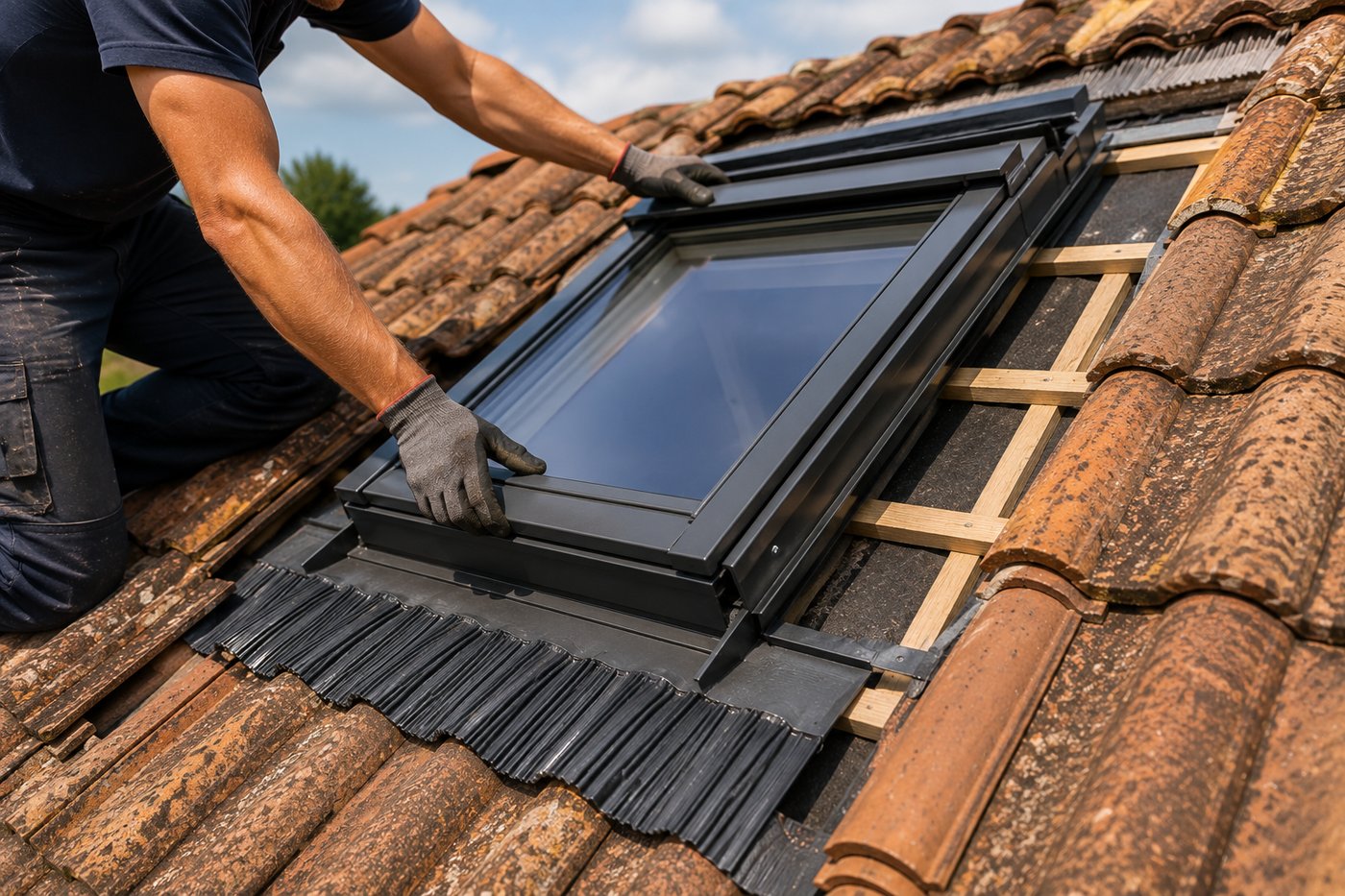 Installation et remplacement de Velux — LP Couverture, Cressensac-Sarrazac